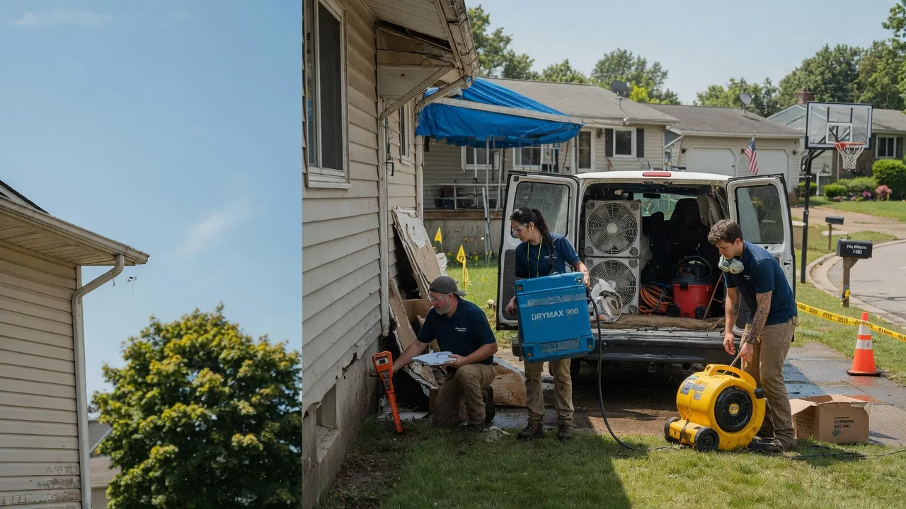 Ceiling Leak Cleanup in South Glens Falls, NY near me